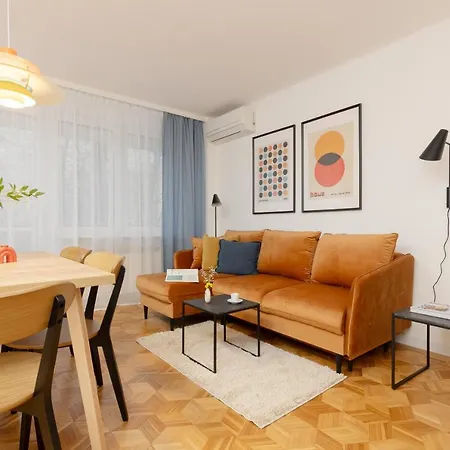 Family With Two Bedrooms And Balcony In By Renters Apartament