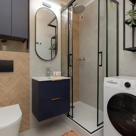 Apartment Family With Two Bedrooms And Balcony In By Renters Warsaw